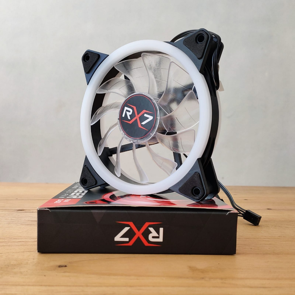 Jual FAN CASE RX7 ZPINNER 120MM LED FAN - RAINBOW | Shopee Indonesia