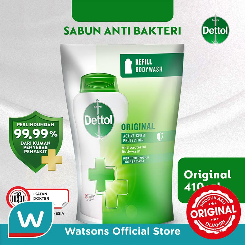 Jual Dettol Body Wash Original 410GR | Shopee Indonesia