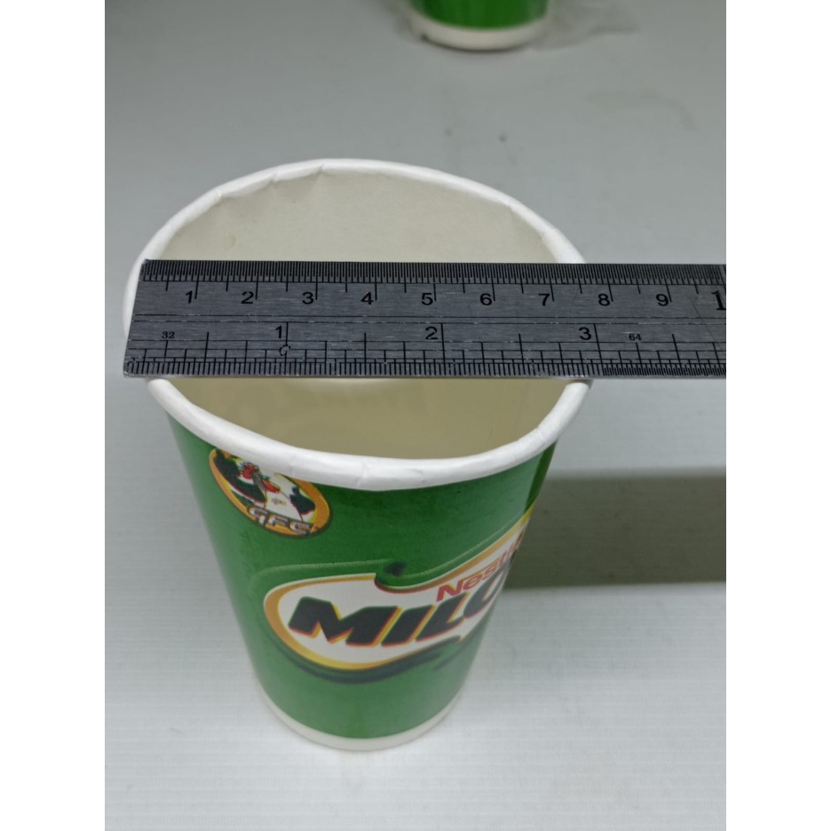 Jual Paper Cup Paper Cup Milo Uk 8 oz Gelas Milo isi 50 Gelas Milo ...