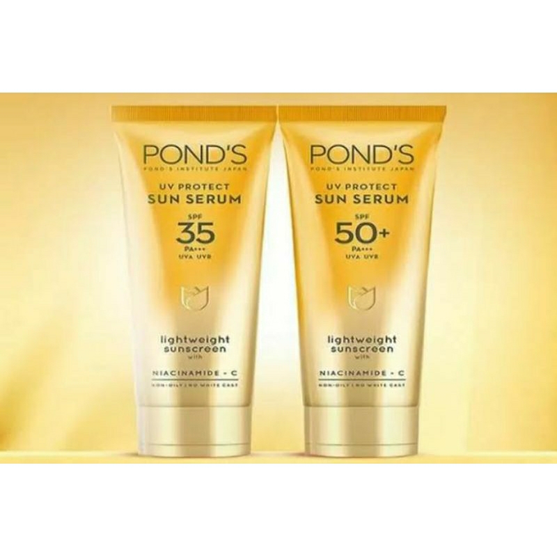 Jual Ponds Uv Protect Sun Serum Spf Ponds Uv Protect Sun Serum Spf Pa Uva Uvb G