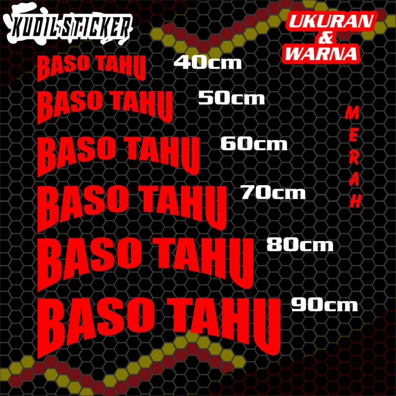 Jual Sticker Gerobak, Sticker Jualan, Sticker Etalase, Sticker Kaca ...