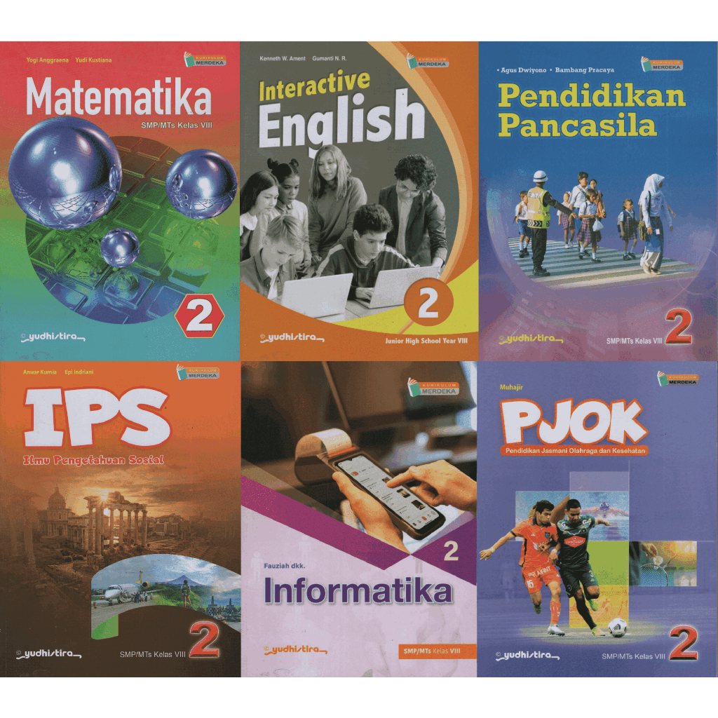 Jual Buku Paket Kurikulum Merdeka Penerbit (Yudhistira) Untuk Siswa ...