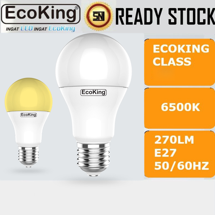 Jual LED Class Bulb EcoKing/LED Murah/Lampu Murah/Lampu LED PUTIH/Lampu ...