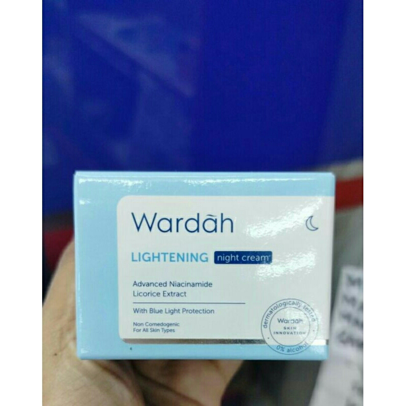 Jual Wardah lightening night cream 30g Shopee Indonesia