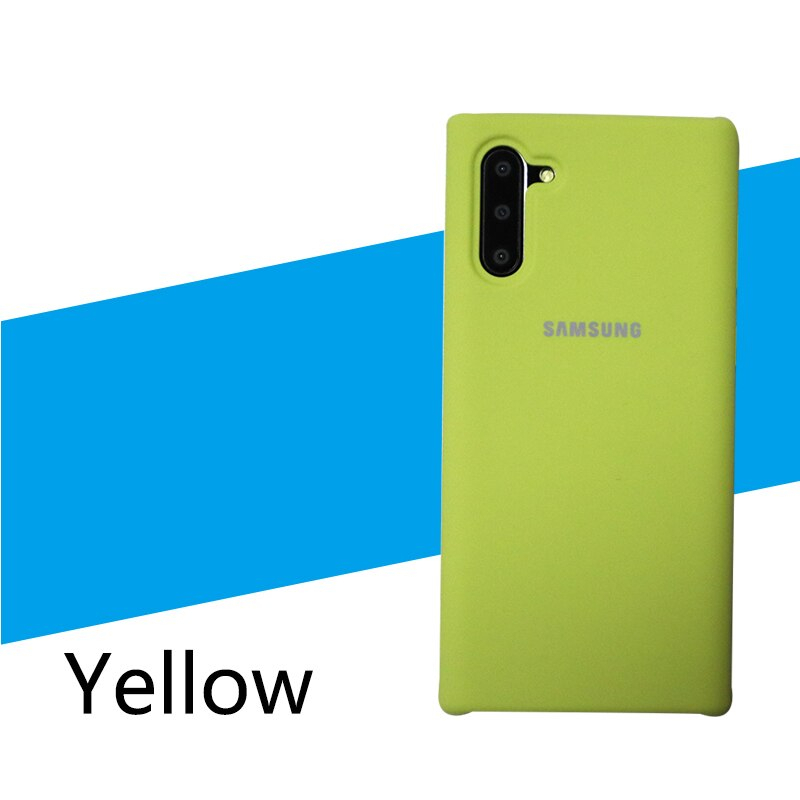 Samsung Galaxy Note 10 Plus Note10Plus 10+ Silicone Cover Soft Case  Softcase Silikon Casing Original