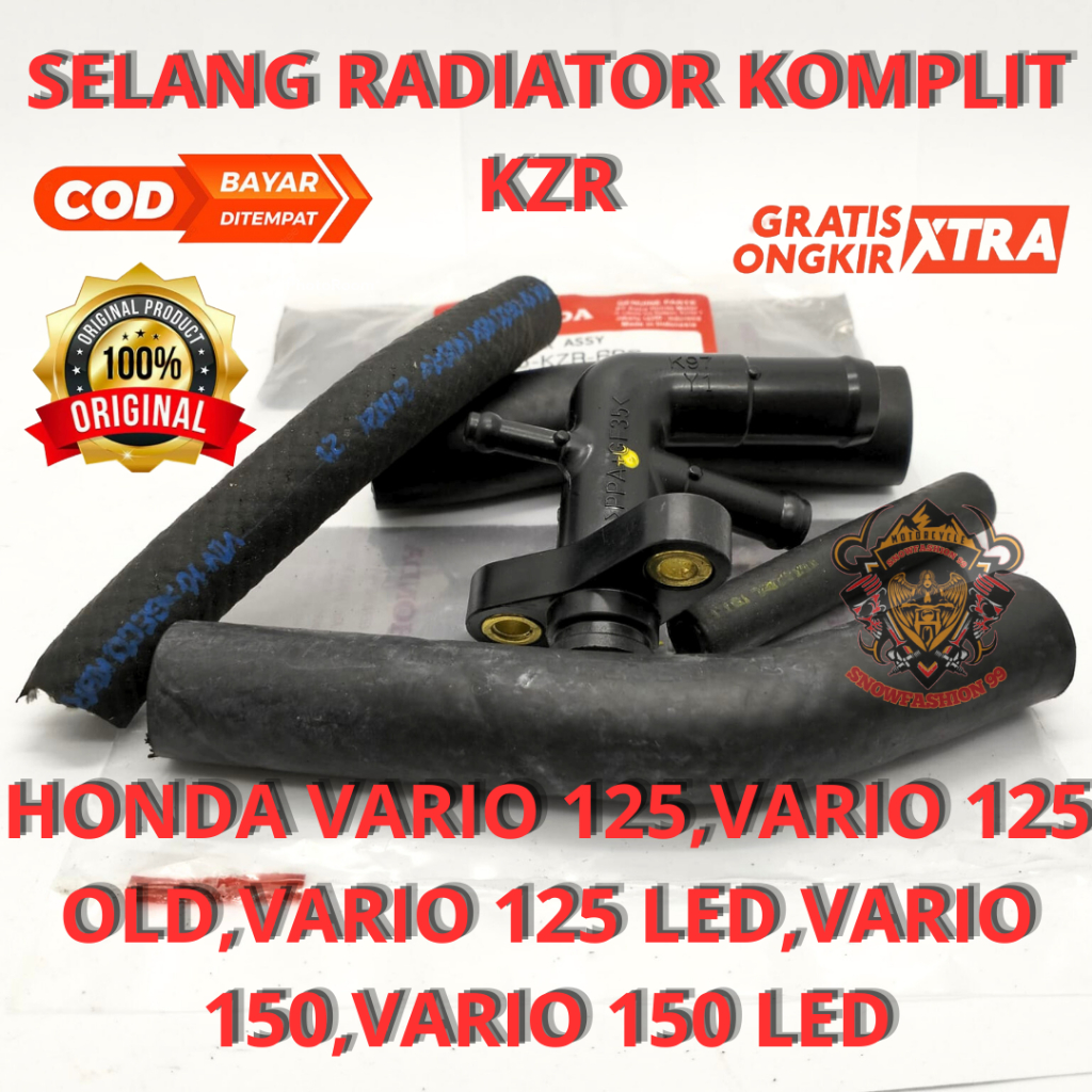 Jual SELANG RADIATOR KZR PIPA RADIATOR HONDA VARIO 125 ,VARIO 125 OLD ...