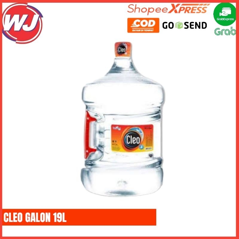 Jual Cleo Galon Dan Isi 19l Shopee Indonesia 8296