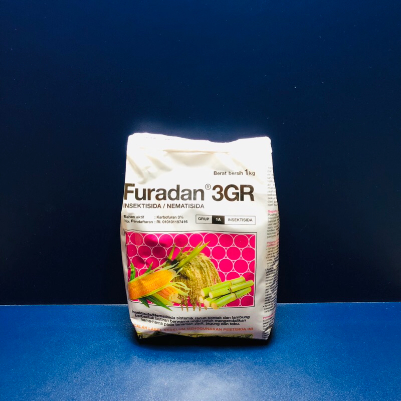 Jual Furadan 1KG 3GR insektisida nematisida pengendali hama tanaman ...