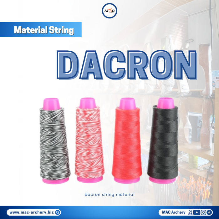 Jual String Material Dacron - Bahan Tali Busur Panah Standar Horsebow ...