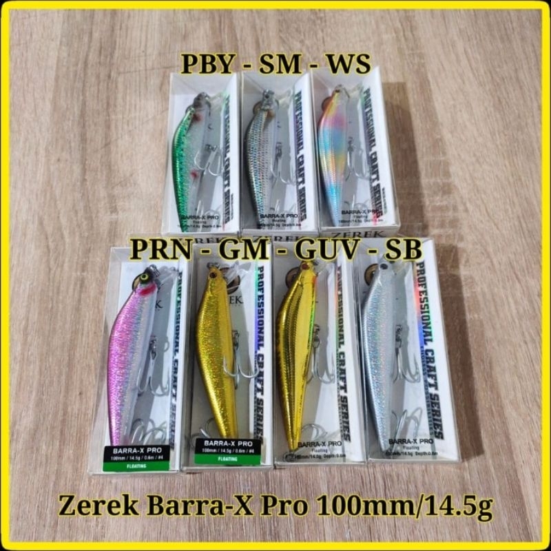 Jual lure zerek barra x pro 100mm | Shopee Indonesia