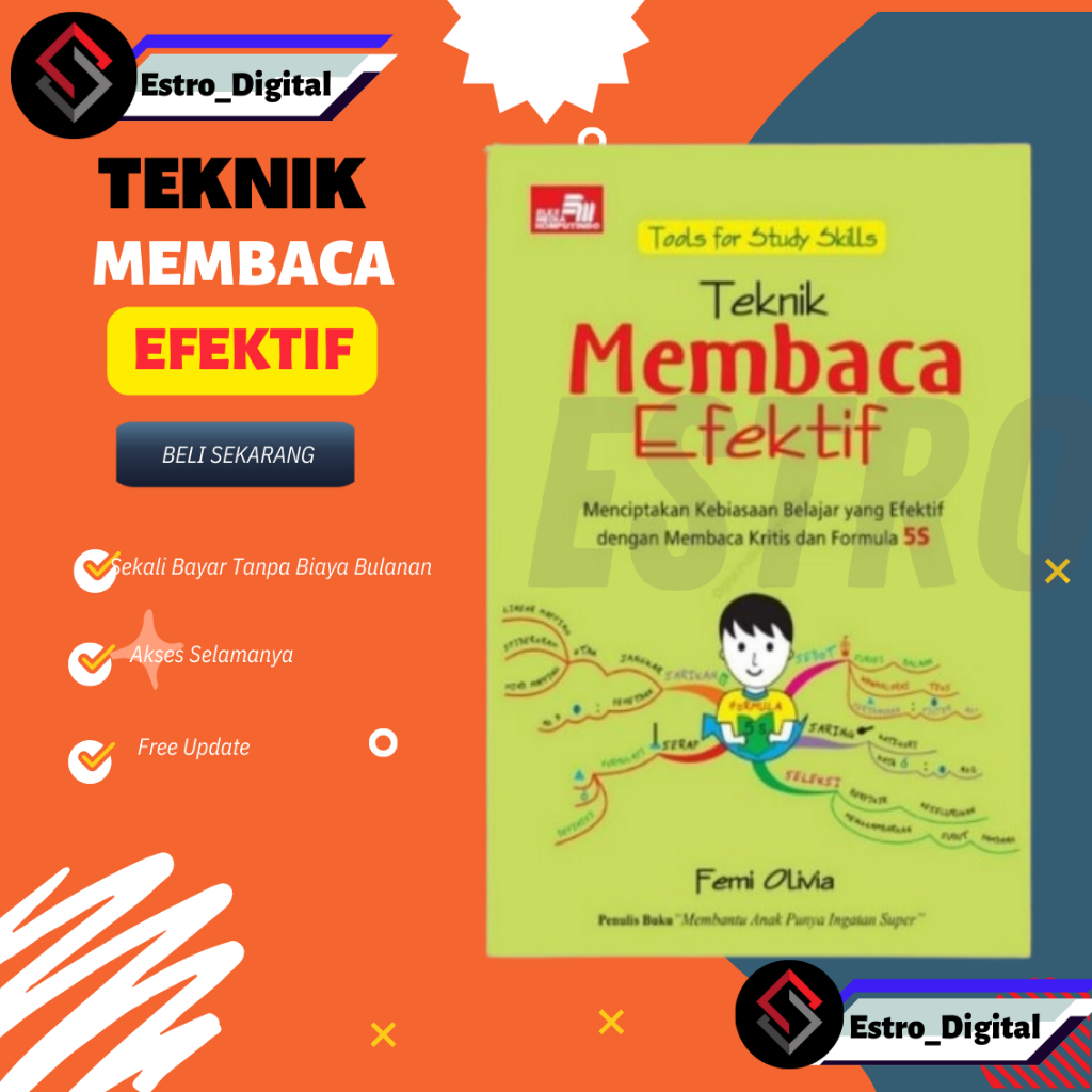 Jual [ ID481 ] Teknik Membaca Efektif | Shopee Indonesia