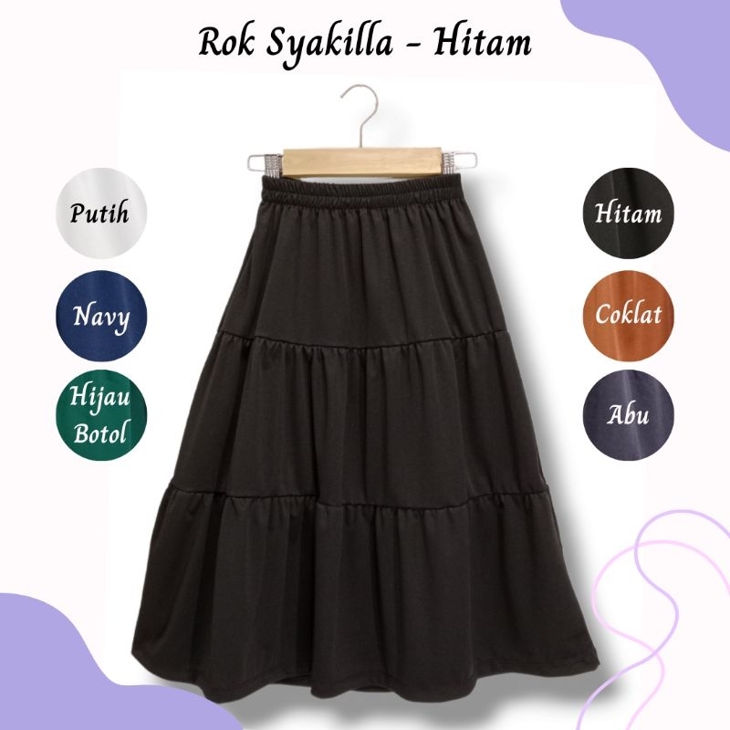 Jual Rok Syakilla - Rok Panjang Anak Perempuan Model Korea Remaja Long ...