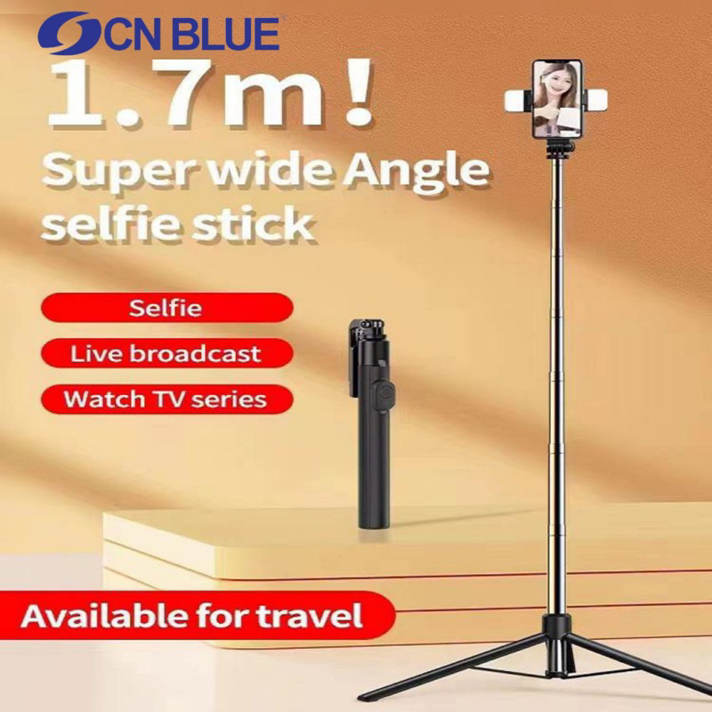 Jual Ocean Blue Ocn Y17 Tongsis Tripod Selfie Stick Remote Bluetooth