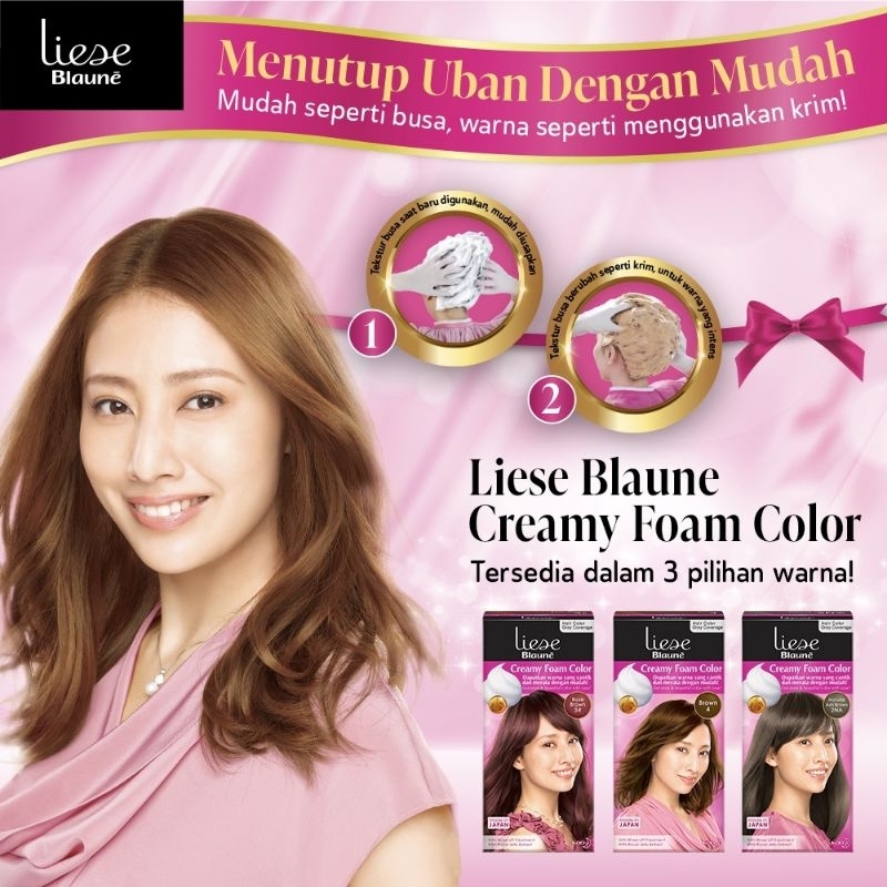 Jual Liese Blaune Bubble Hair Color Cat Rambut Uban Japan Jepang