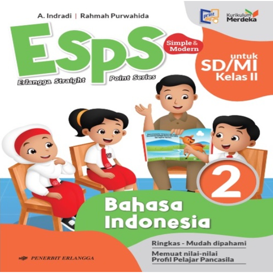 Jual ESPS B. INDONESIA SD KELAS 2 KURIKULUM MERDEKA | Shopee Indonesia