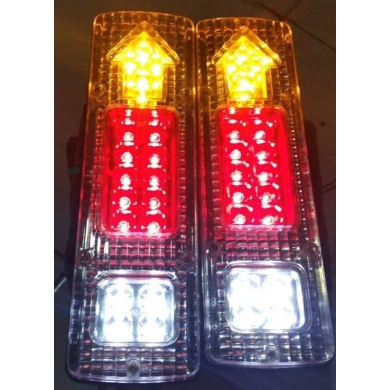 Jual Lampu stop LED universal pick up carry L300 katana model panah 12v ...