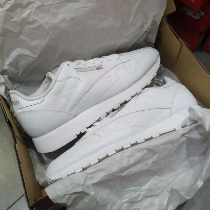 Jual Reebok Classic Leather White Original Bnib | Shopee Indonesia