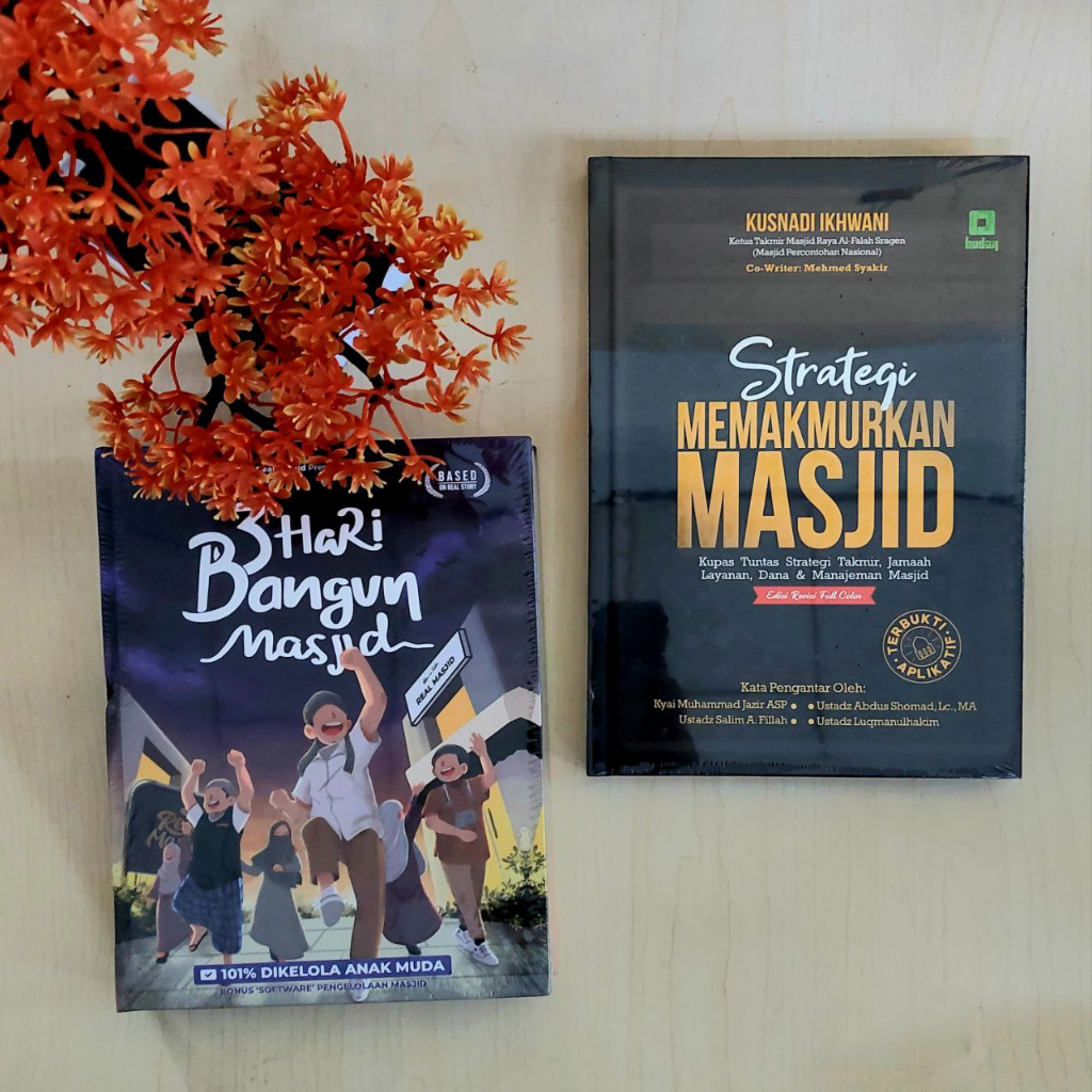 Jual Paket Strategi Memakmurkan Masjid Dan 3 Hari Bangun Masjid
