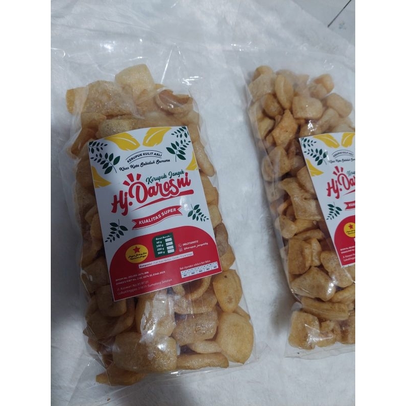 Jual Kerupuk Kulit Jangek Gr Shopee Indonesia