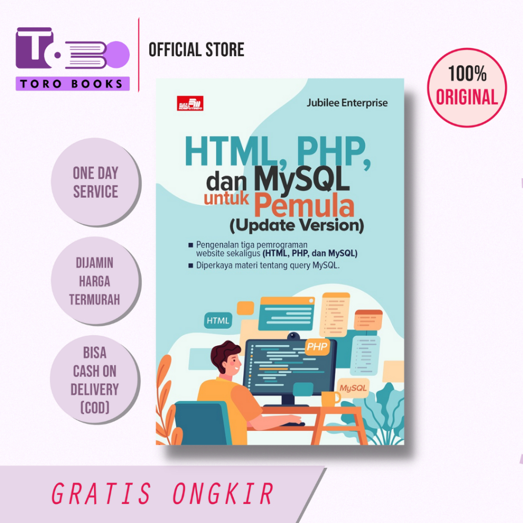 Jual HTML, PHP, Dan MySQL Untuk Pemula (Update Version) | Shopee Indonesia