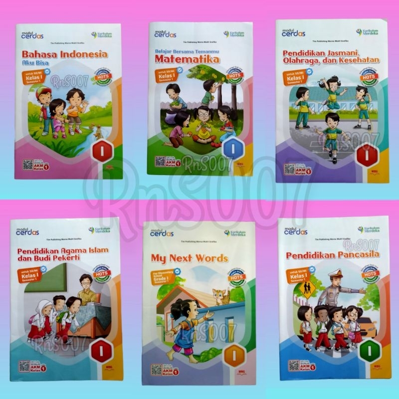 Jual Buku LKS Kurikulum Merdeka SD Kelas 1 Semester 1 "CERDAS" Penerbit ...