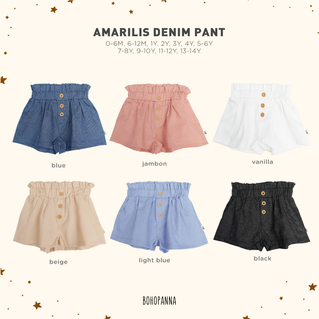 Jual BOHOPANNA AMARILIS DENIM PANT Celana Anak Celana Jeans