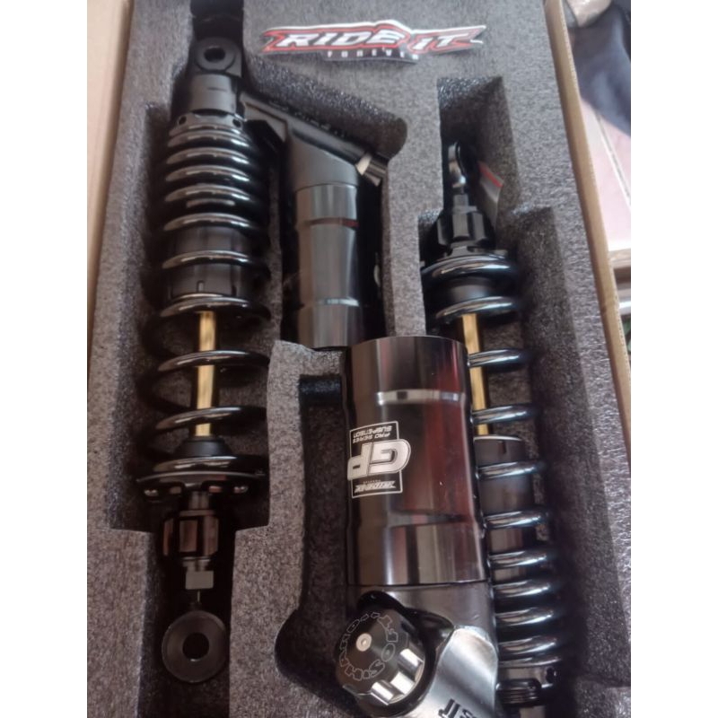 Jual shock ride it gp as gold ukuran 320mm dobel klik | Shopee Indonesia