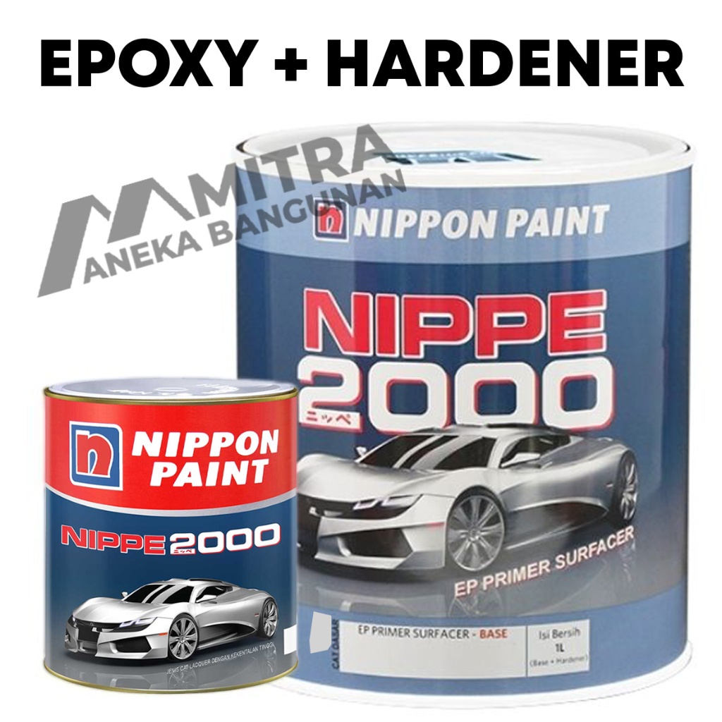 Jual EPOXY PRIMER + HARDENER / CAT DUCO NIPPE 2000 DOFF MATT CLEAR ...