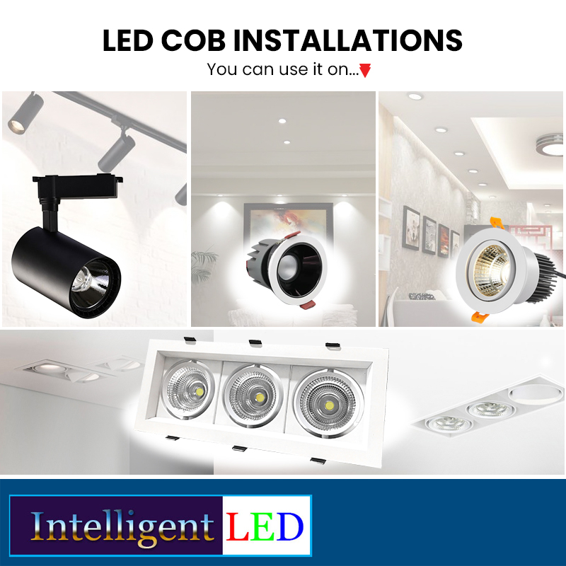 Jual LED Source COB 50W 30-34V 1600mA 28x28mm 130-140lm/W | Shopee ...