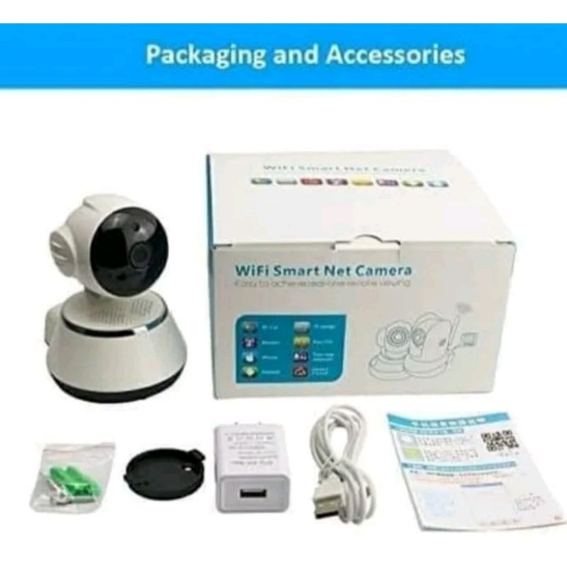Jual CAMERA CCTV WIFI Panorama Lampu Bohlam Wireless SMART CAMERA V380