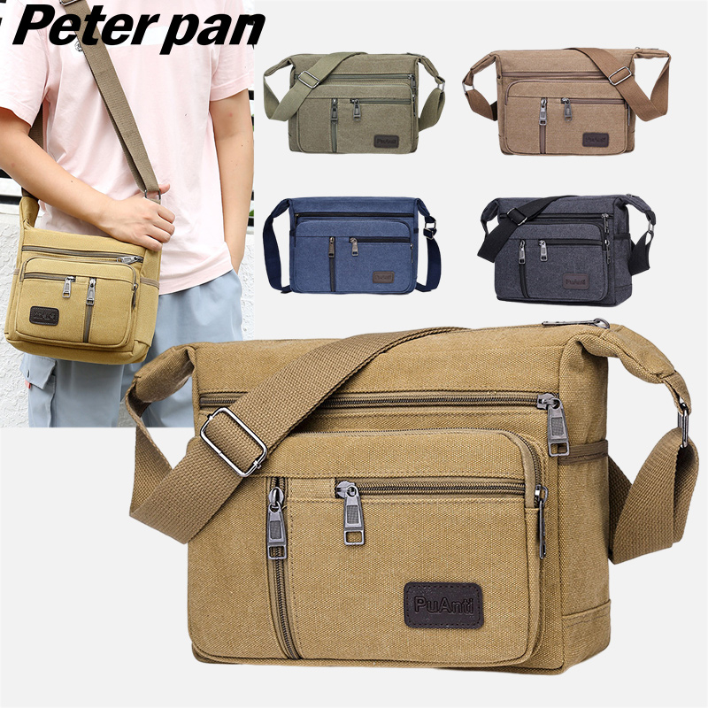 Jual READY ! COD ! Tas Selempang Slempang Pria / Shoulder Bag Sling Bag