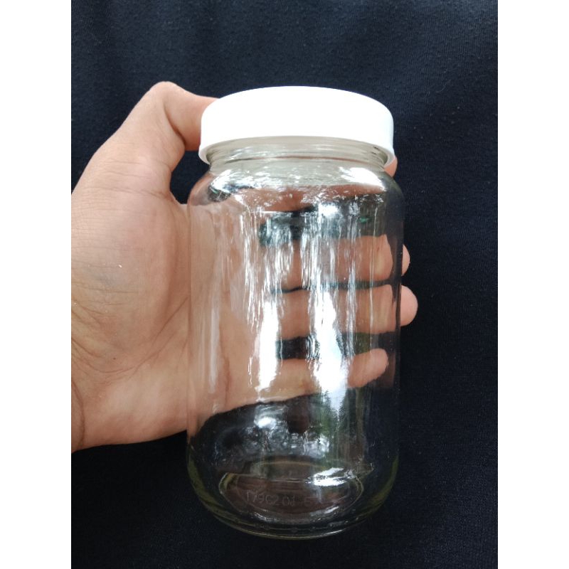 Jual Toples Jar Kaca Kue 330ml Glas Jar Toples Bumbu Botol Kaca Shopee Indonesia 4198