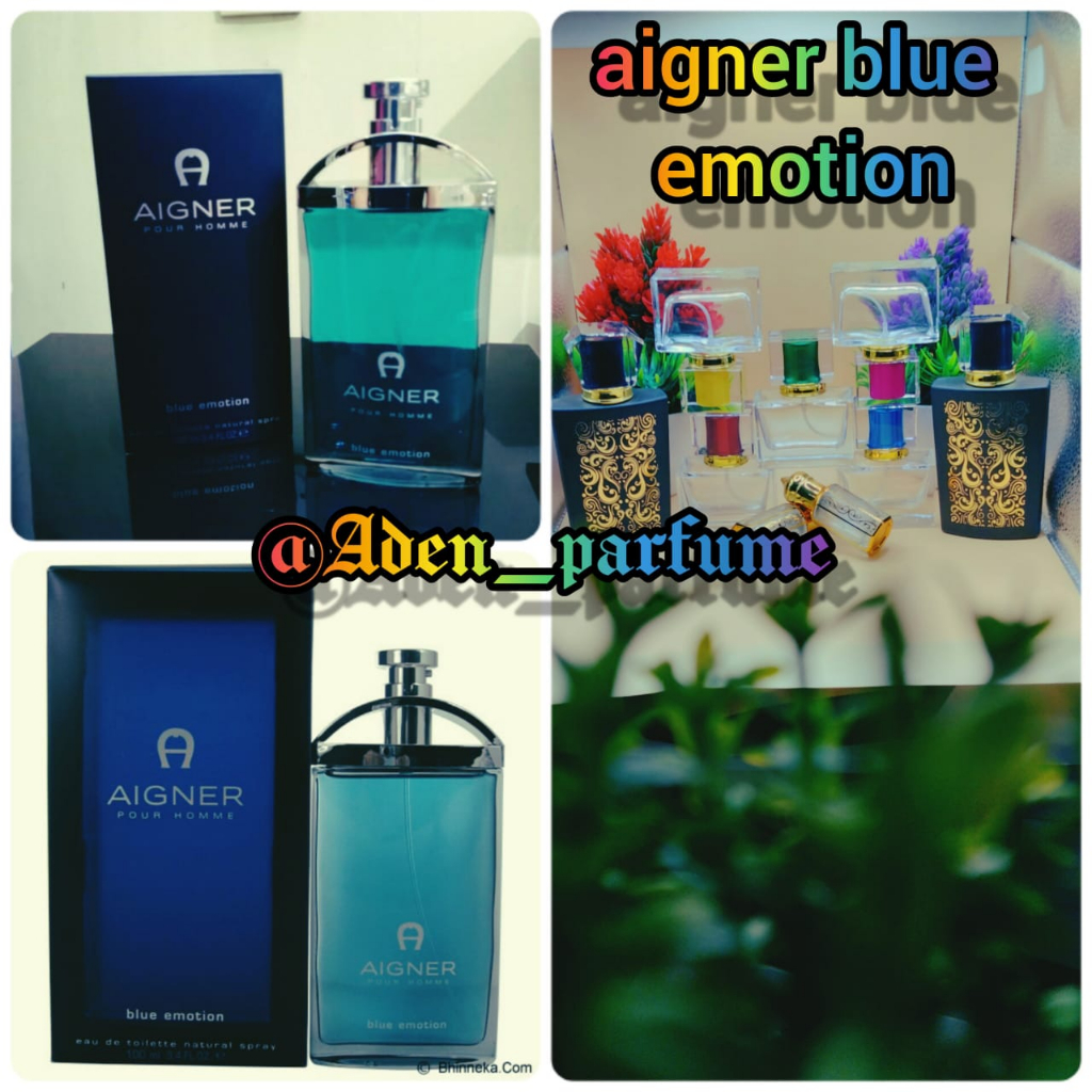 Jual PARFUM COWOK AIGNER BLUE EMOTION PARFUM PRIA BESTSELLER HIGH