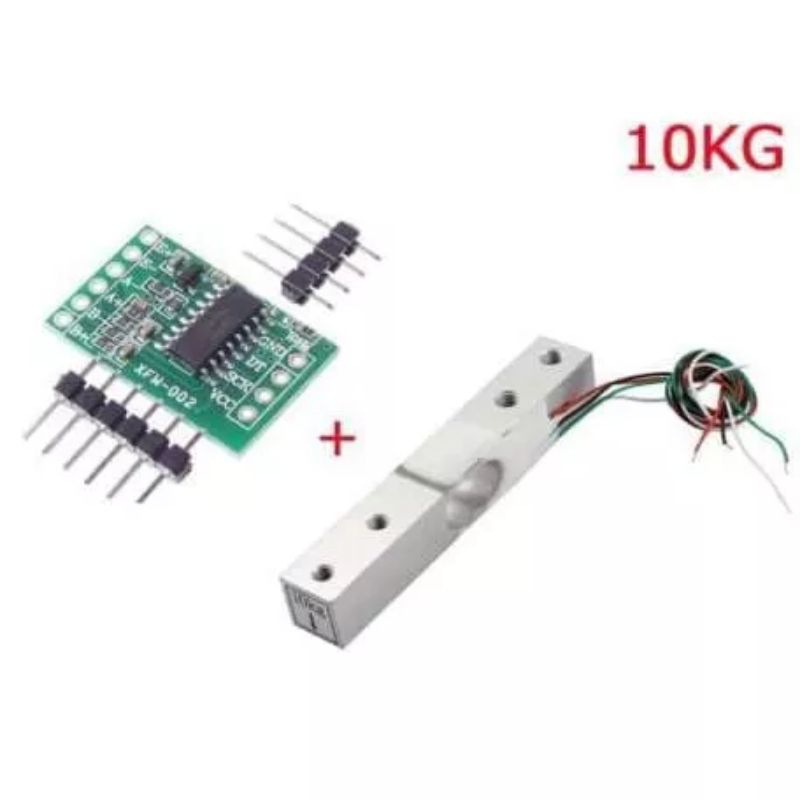 Jual sensor load cell dan driver hx711 sensor berat timbangan 10kg ...