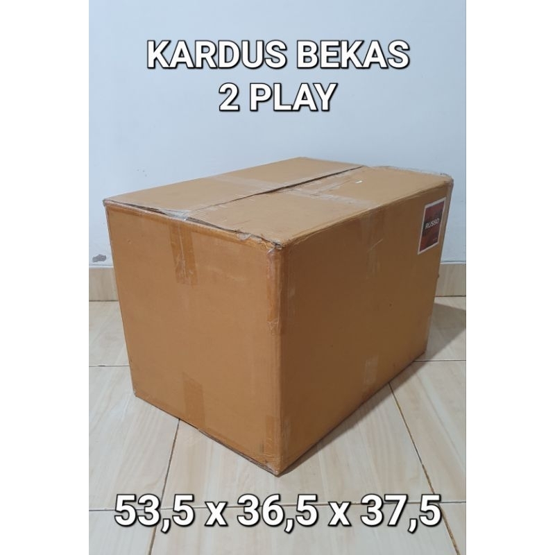 Jual Kardus Bekas Besar Packing/ Kardus Rokok - 2 Play | Shopee Indonesia