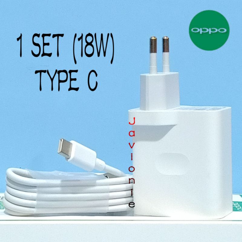 Jual Charger Casan Carger Cas OPPO TYPE C Fast Charging A16 A33 A5