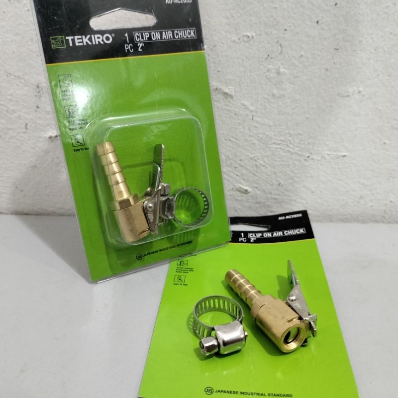 Jual Air Chuck Tekiro Au Ac Jepit Alat Pengisi Angin Ban Sepeda Motor Shopee