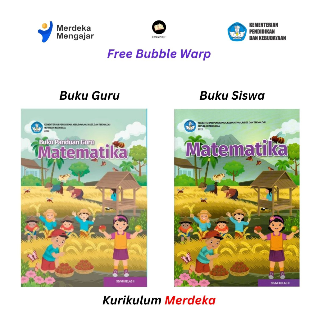 Jual Buku Guru Dan Siswa Matematika New Kelas Sd Kurikulum Merdeka Shopee Indonesia