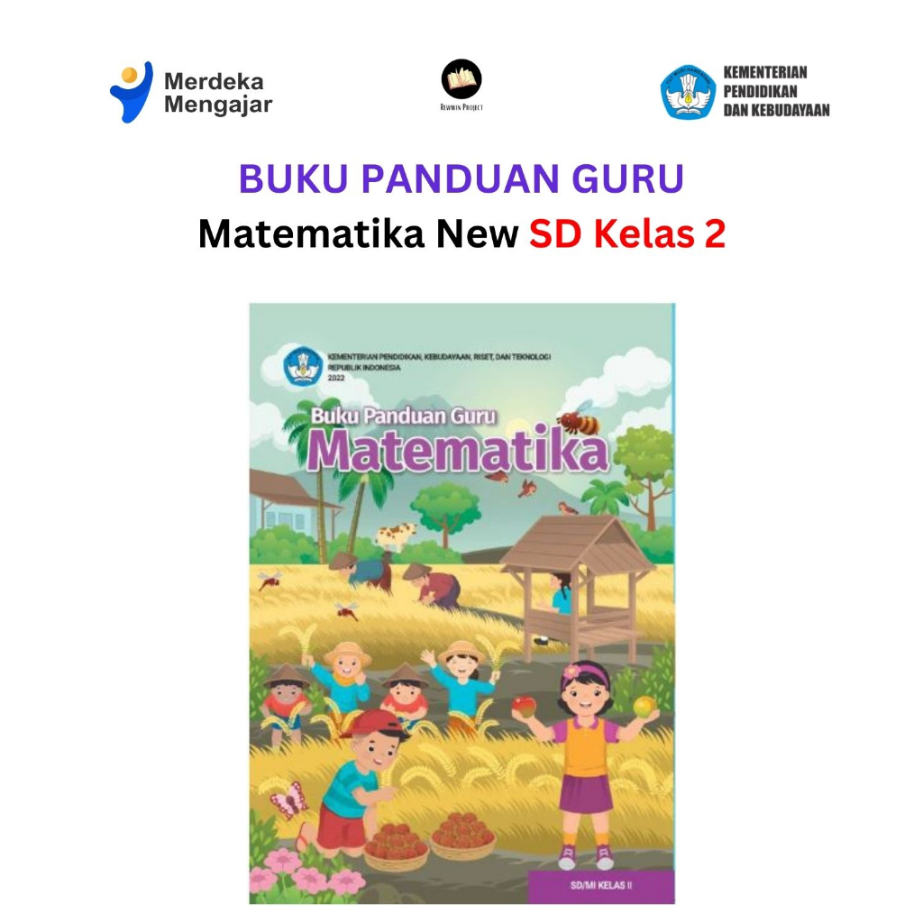 Jual Buku PANDUAN GURU Matematika New Kelas 2 SD Kurikulum Merdeka ...