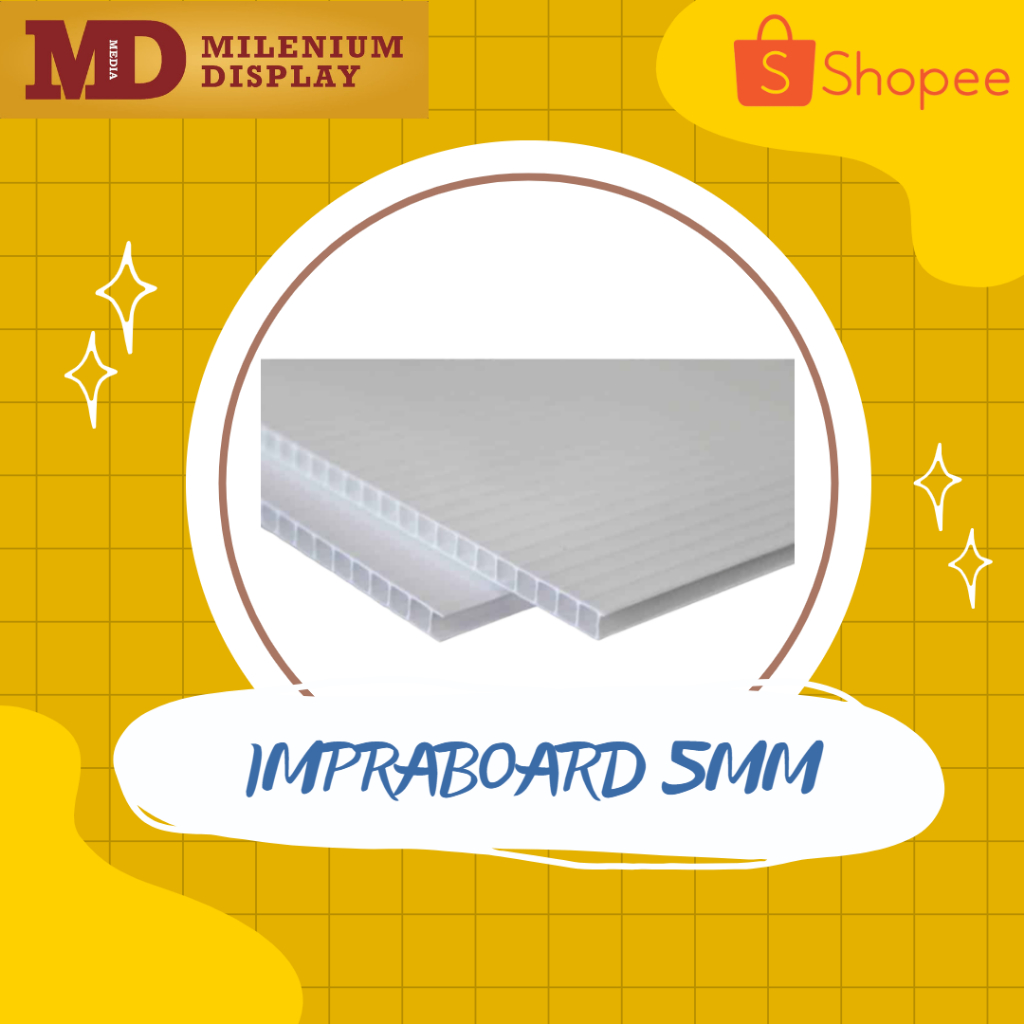Jual Impraboard/Alvaboard 5mm Custom Sesuai Kebutuhan | Shopee Indonesia