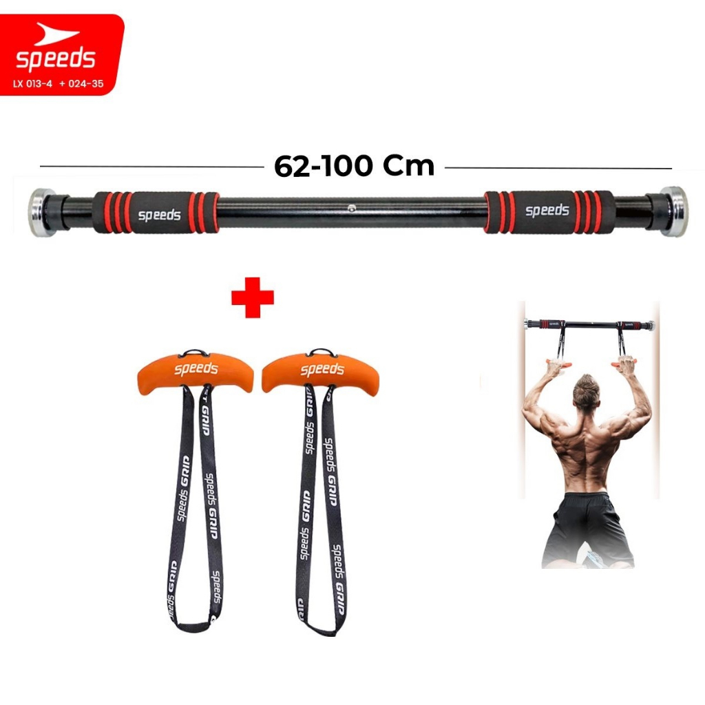 Jual SPEEDS Pull Up Bar Door Bar Chin Up Bar Tiang Pull Up Alat ...