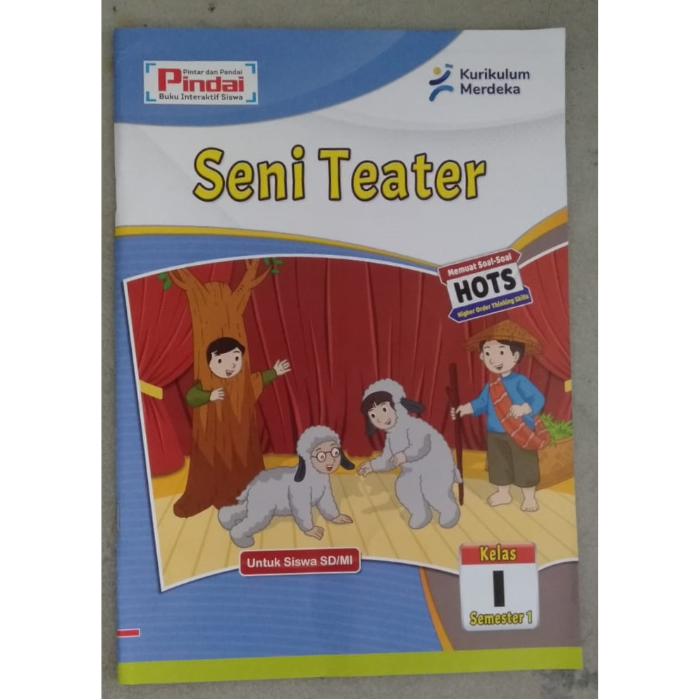Jual LKS - Seni Teater untuk Kelas 1 Semester 1 SD Kurikulum Merdeka