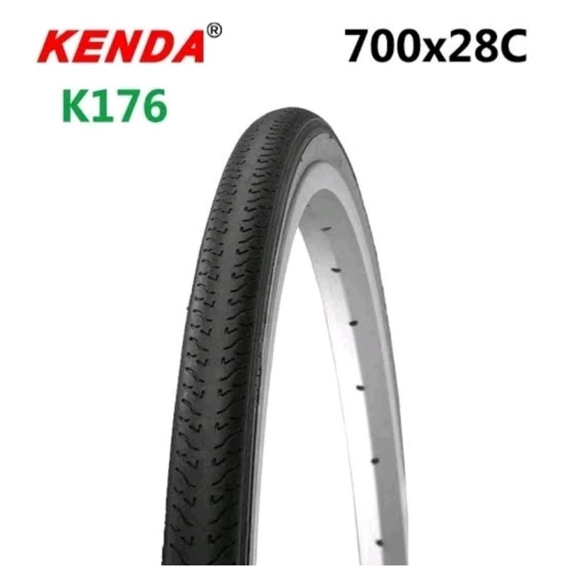 Jual Ban Luar Kenda K176 K-176 700 x 28 Hitam | Shopee Indonesia