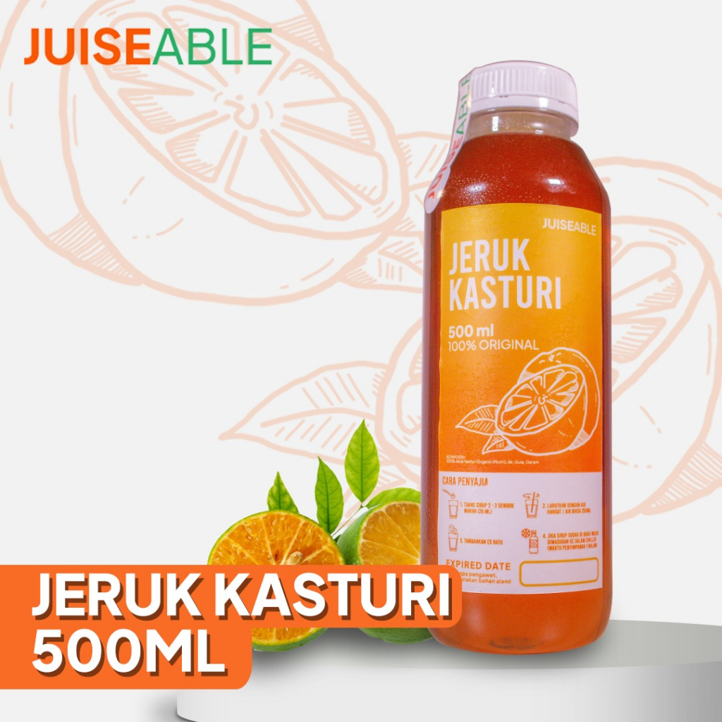 Jual Sirup Jeruk Kasturi Organik Sonkit Kietna Ml Shopee