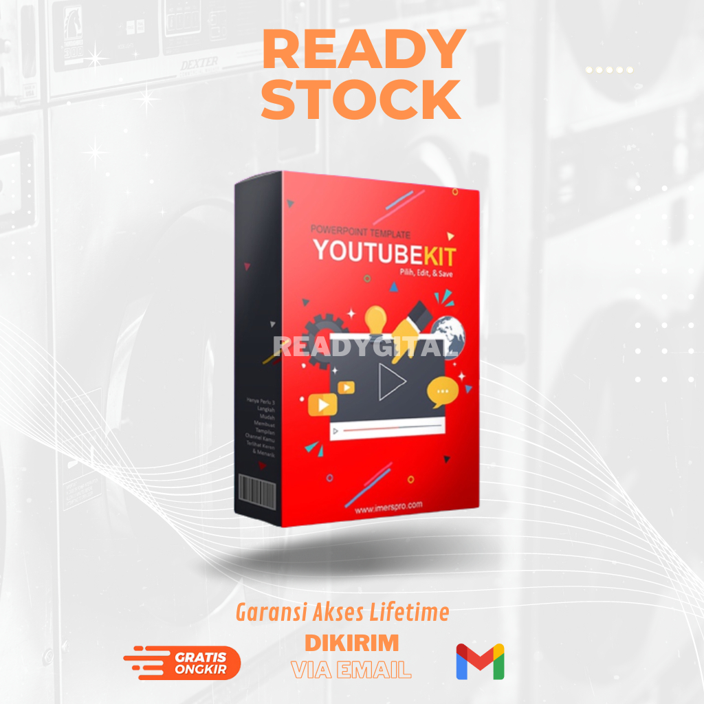 Jual YOUTUBE KIT - Desain Powerpoint Template | Shopee Indonesia