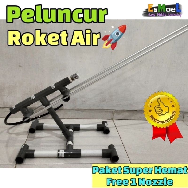 Jual Peluncur Roket Air (Water Rocket Launcher) mini Free 1 Nozzle ...