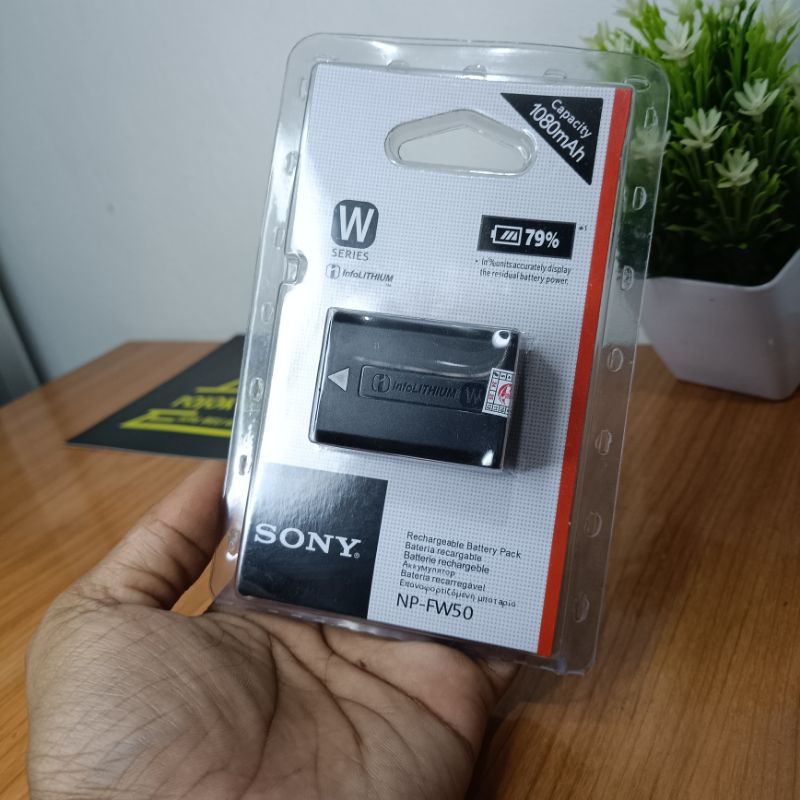 Jual Battery Sony A5000 A6000 A7 A7II BARU ORIGINAL Batre sony NPFW50