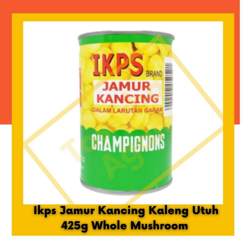 Jual Ikps Jamur Kancing Kaleng Utuh 425g Whole Mushroom Jamur Kaleng