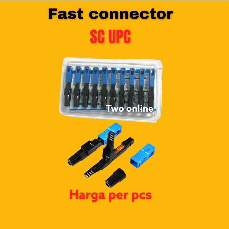 Jual Fast Connector Sc/upc (BAGUS) JAMIN BISA DI PAKE ( isi 10 pcs ...