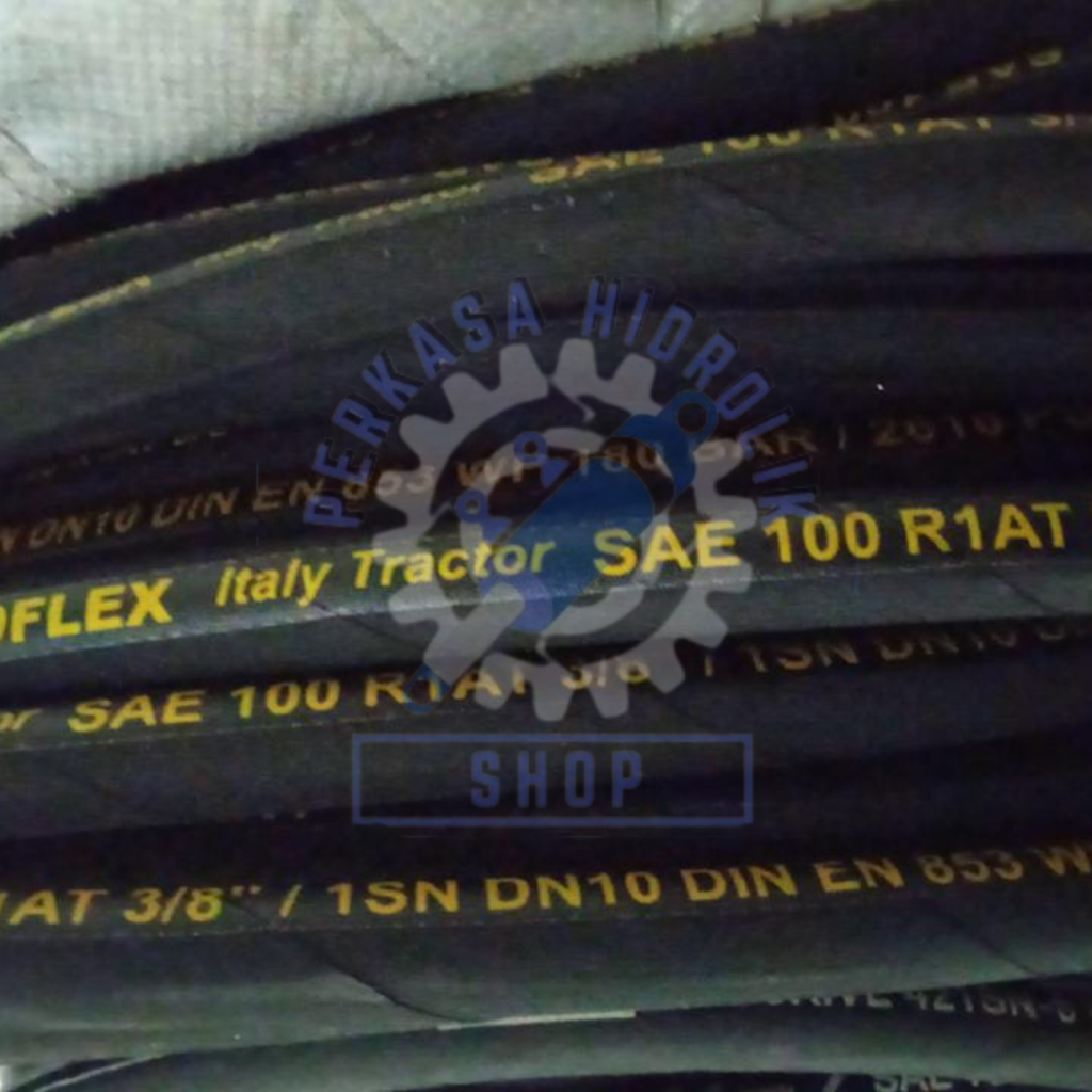 Jual HOSE HYDRAULIC SAE 100 R1AT UKURAN 3/8 INCH AUROFLEX | Shopee ...